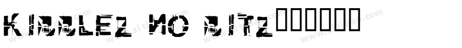 kibblez no bitz字体转换